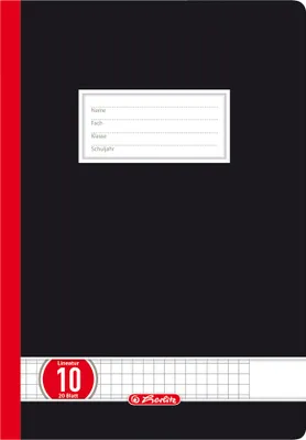 Zdjęcie produktu dla zeszyt ćwiczeń herlitz x.book, DIN A4, w kratkę z marginesem