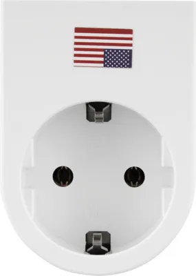 Obrázok produktu pre REV cestovná zástrčka Traveler, USA, biela
