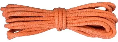 Image de Cordons en coton non tressés, ronds, de 2 mètres de long et de 2,5 mm de diamètre - Cordons en cuir robustes, résistants et imperméables
