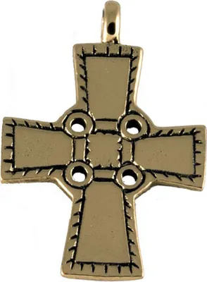 Produktbild von Wikingerkreuz klein Schmuck Anhänger Bronze - Kreuze - 25x16mm