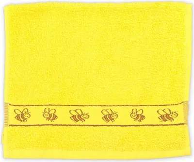Produktbild von Kinderhandtuch KIDS Gelb 30 x 50 cm