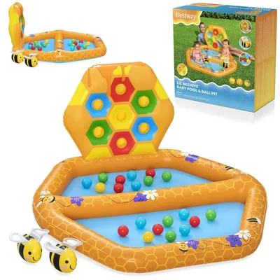 Zdjęcie produktu dla Bestway 52639, Nadmuchiwane centrum zabaw, 1 lat(a), Poliester, Polichlorek winylu (PVC), Wielobarwny