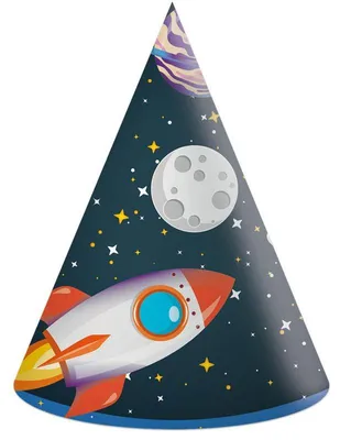 Immagine prodotto di Festa spaziale 6 cappelli