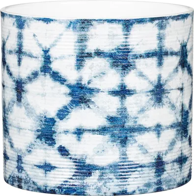 Produktbild von Scheurich Blumentopf aus Keramik,  Farbe: Blue Batik, 16 cm Durchmesser, 15 cm hoch, 2,6 l Vol.