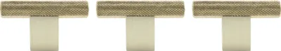 Produktbild von Natural Goods Berlin Möbelgriff WAAGE, Möbelknopf, Schrankgriff, Knauf für Schublade und Tür, Gold, 3 Stück