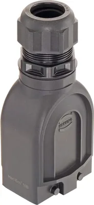 Immagine prodotto di HARTING Han ECO Mod. 10 Custodia con pressacavo, 1xM40 uscita cavo diritta, per 2 staffe (nella parte inferiore) - 1