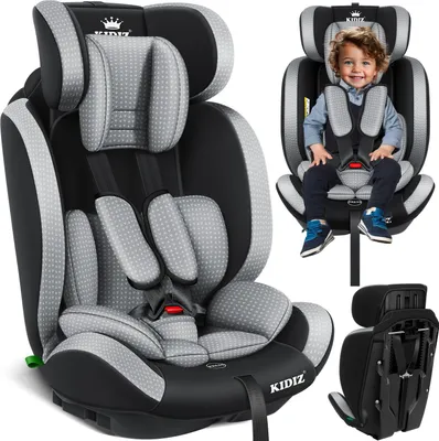 Produktbild von KIDIZ® Autokindersitz Kindersitz Kinderautositz | Autositz Sitzschale | 9 kg - 36 kg 1-12 Jahre | Gruppe 1/2/3 | universal | zugelassen nach ECE R129/03 | 6 verschiedenen Farben |