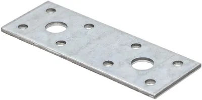 Produktbild von KOTARBAU Lochplatten Flachverbinder Holzverbinder 116 x 40 mm Silber Verzinkt