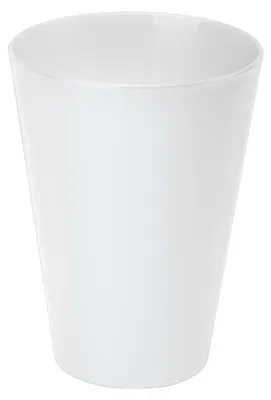 Produktbild von Juypal Trinkbecher - 3x - weis - Kunststoff - 430 ml - wiederverwendbar