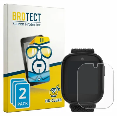 Produktbild von 2x Für Xplora X6 Play eSIM (2. Generation) Schutzfolie BROTECT Displayschutz Display Schutz Folie Klar Transparent