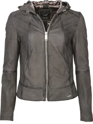 Produktbild von Maze Lederjacke Donie Damen anthracite XL