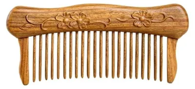 Imagen del producto de Peine de madera para el cuidado del cuero cabelludo
