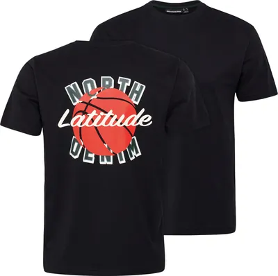 Produktbild von North Latitude XXL T-Shirt schwarz Rückenprint