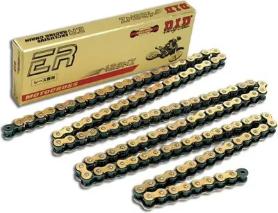 Produktbild von Did 428Nzg&B-120 Gold Kette (120 Glieder) Ohne O-Ringe (Offen + Verschluss)