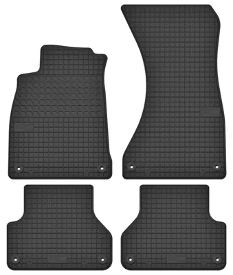 Image de Tapis de sol en caoutchouc pour Audi A5 F53 2015- (coupé) – 4 pièces, noirs, sur mesure