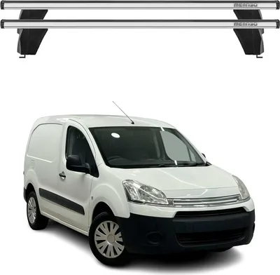 Produktbild von Menabo Dachträger Grundtäger für Citroen Berlingo 2008-2018 75kg Alu Silber 2x