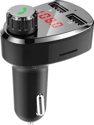 Image de G13 Portable Car MP3 Music Player Bluetooth FM Transmitter Hands Free Calls Auto AccessoryNoir