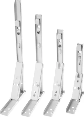 Produktbild von Edelstahl Regalträger klappbar Regalhalter Regalwinkel Stahl Regal Halter Stahl / Weiß 12 Zoll (295mm)