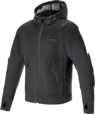 Produktbild von Alpinestars Moflow Air Tech Motorrad Zip Hoodie, schwarz, M