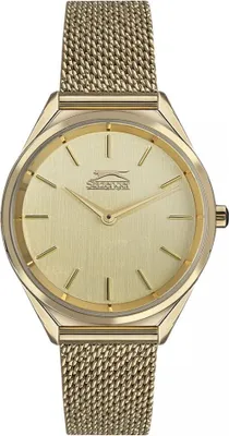 Produktbild von Damenarmbanduhr SLAZENGER SL.09.1852.3.03 in Gold, Fashion als Geschenk.