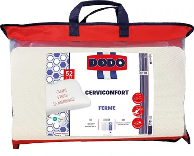 Produktbild von DODO PERFECT POSITION Kopfkissen - stützt den Kopf perfekt, ohne sich zu verformen 35 x 52 cm