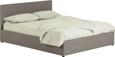 Produktbild von Bett Nahiri mit Stauraum 160 x 200 cm Grau