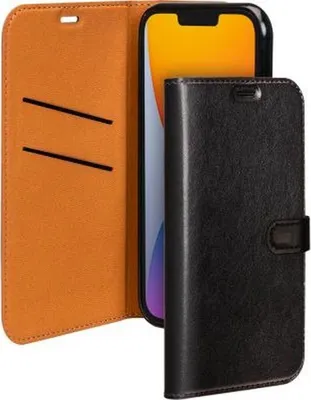Produktbild von BigBen Connected, Hülle für iPhone 14 Plus Folio Wallet Verschluss mit magnetischer Lasche, Schwarz