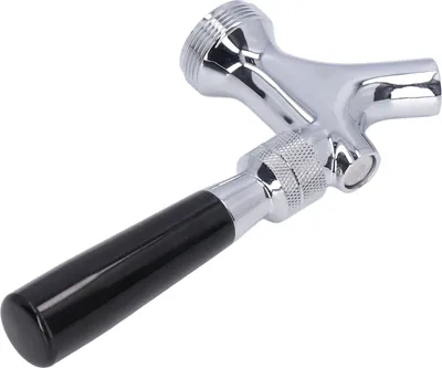 Image de Robinet à bière Robinet Keg en acier inoxydable 304 Accessoire de remplacement pour bar restaurant Argent