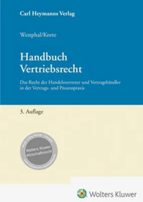 Obrázek produktu pro Handbuch Vertriebsrecht