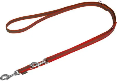Produktbild von Mystique® Gummierte Umhängeleine Leine 20mm Standard Karabiner rot 3m