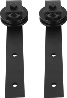 Image de Rondelle coulissante��r Hardware Rack Porte-manteau��gel Roue en acier au carbone sans serrure