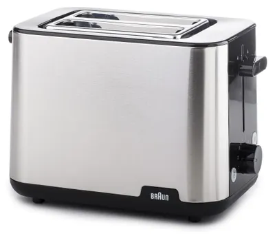 Zdjęcie produktu dla Braun HT101BI-HT1510BK, 2 kaw., Czarny, Stal nierdzewna, Plastik, Stal nierdzewna, 900 W, 193 mm, 316 mm