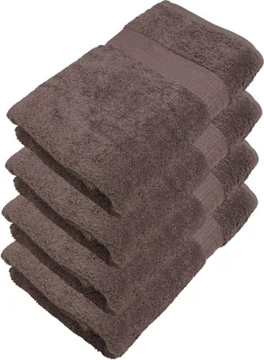 Produktbild von 4er Pack Handtücher 50 x 100 cmMIA-A00-HAT-50x100-WALNUSS-4
