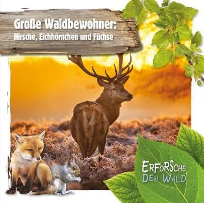 Immagine prodotto di Große Waldbewohner: Hirsche, Eichhörnchen und Füchse