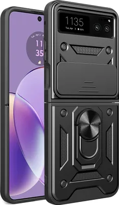 Zdjęcie produktu dla Etui Hybrid Armor Camshield dla Motorola Razr 40 - Ochrona i styl w jednym KP29196