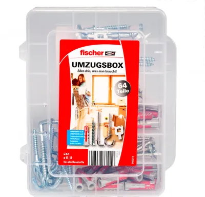 Produktbild von fischer Umzugsbox DuoPower 6, 8