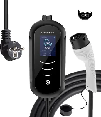 Obrázok produktu pre Prenosná nabíjačka, výkon 3,5 kW, vodotesná IP65, 3,5 kW 16 A 1Fáza3,5M, TYP2