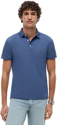 Obrázek produktu pro Tommy Hilfiger MW0MW17771DBZ, Tričko s límečkem, Dospělý, Muži, Modrá, S, Polo límec