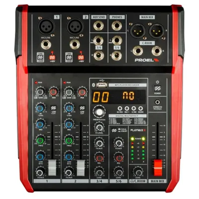 Obrázek produktu pro PROEL PLAYMIX6 Analogový mixpult