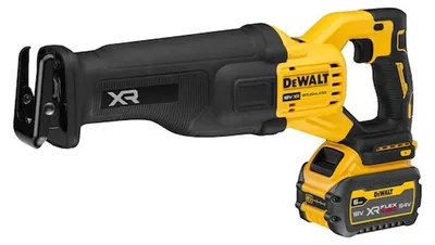 Image de Scie sabre 54V DEWALT DCS386T1-QW Brushless avec coffret et une batterie 6,0Ah