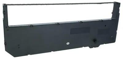 Produktbild von vhbw Farbband Schriftband kompatibel mit Tally Genicom T6092, T6091, T6090, T6141, T6140, T6101, T6100, T6082 Nadeldrucker, Bondrucker - Schwarz