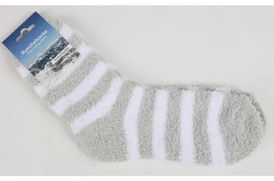 Produktbild von Damen Kuschelsocken Einheitsgröße Plüschsocken Wintersocken Bettsocken