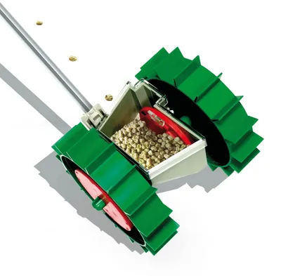 Produktbild von BioGreen Handsämaschine "Super Seeder" mit 6 einstellbaren Säscheiben