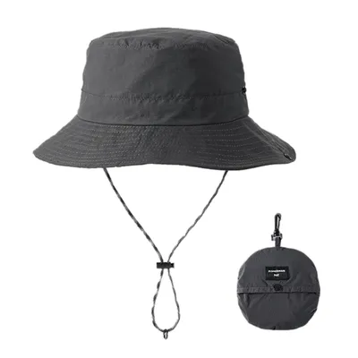 Produktbild von Outdoor-Sonnenhut für Damen und Herren, UV-Schutz, wasserdichter Sonnenhut, schnell trocknender Teichhut, faltbar, aufhängbar, Outdoor, Wandern, Camping, Andorra-Hut, 6 cm Krempe