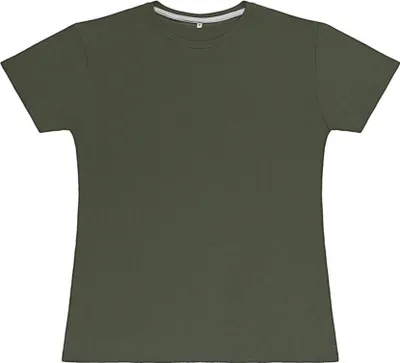 Image de SG SGTee F | Ladies' Perfect Print Tagless Tee - T-shirt femme - Couleur : Military Green - Taille : L