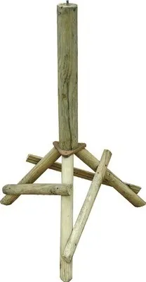 Produktbild von Vogelhausständer DOBAR ca. 60 x 60 x 100 cm Ständer für Vogelfutterhäuser Vogelhauspfosten, Vogelfutterhausständer