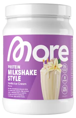 Produktbild von More Nutrition More Protein Milkshake Style Vanilla Ice Cream 360g