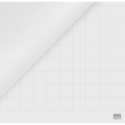Image de Nobo - paperboard premium, ft 60 x 85 cm, vierge/chiqueté, rouleau de 50 feuilles