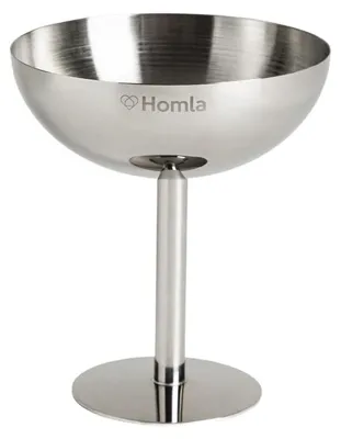 Produktbild von HOMLA ONTARIO-Eisbecher aus Edelstahl, hoch, 200 ml
