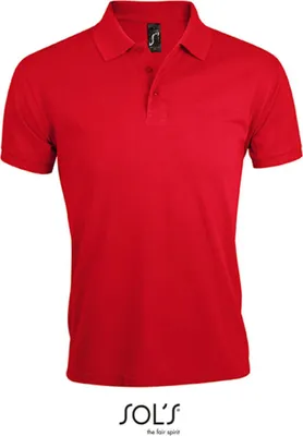Produktbild von SOLs 00571 | MenŽs Polo Shirt Prime - Farbe: Red - Größe: S